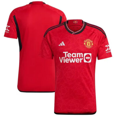 Manchester United Red 2023-24 Home Soccer Jersey Suit