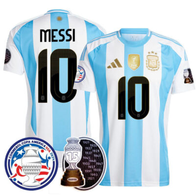Men's Argentina 2024 Player Limited Jersey - Lionel Messi - 10 / Home