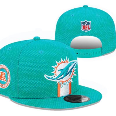 Miami Dolphins Snapback Hat Limited Embroidered Cap For Fans