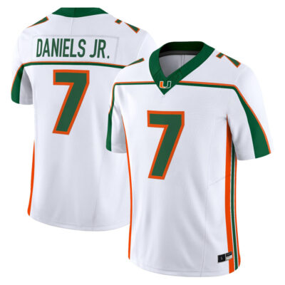 Miami Hurricanes Throwback Vapor Limited Jersey - CJ Daniels