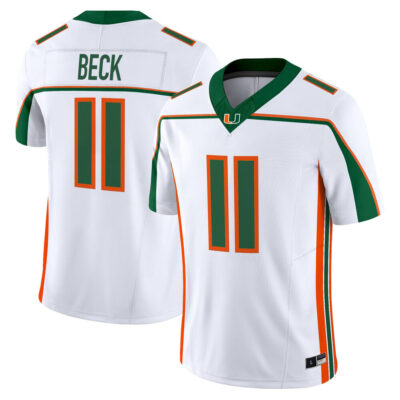 Miami Hurricanes Throwback Vapor Limited Jersey - Carson Beck