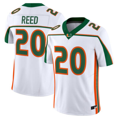Miami Hurricanes Throwback Vapor Limited Jersey - Ed Reed