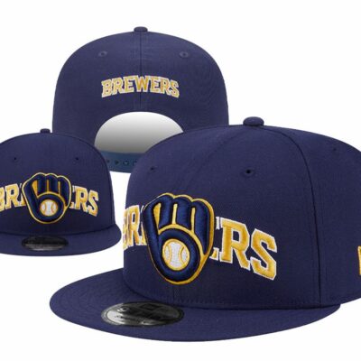 Milwaukee Brewers Snapback Hat Limited Embroidered Cap For Fans