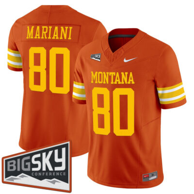 Montana Grizzlies 1995 Throwback Vapor Limited Jersey - Orange Marc Mariani