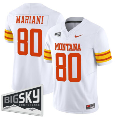 Montana Grizzlies 1995 Throwback Vapor Limited Jersey - White Marc Mariani
