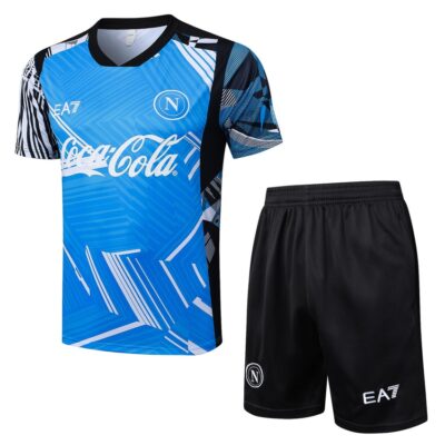 Naples 2024 2025 Sky Blue Soccer Jersey Shorts Set