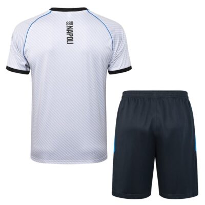 Naples 2025 2026 White Soccer Jersey Shorts Set - Image 4