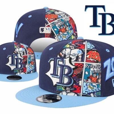 Navy/Light Blue 2025 MLB Diamond Hero Edition Snapback Hat
