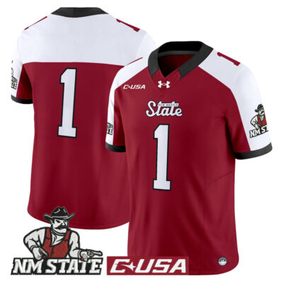 New Mexico State Aggies 2025 Vapor Limited Jersey - Crimson Alternate #1 Team