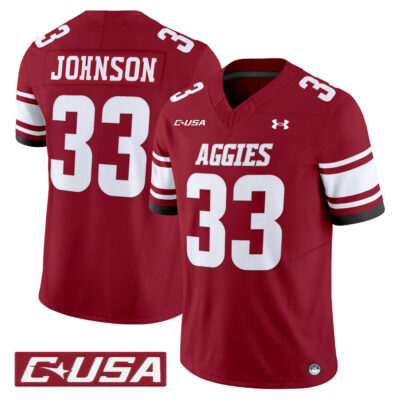 New Mexico State Aggies 2025 Vapor Limited Jersey - Crimson Charley Johnson