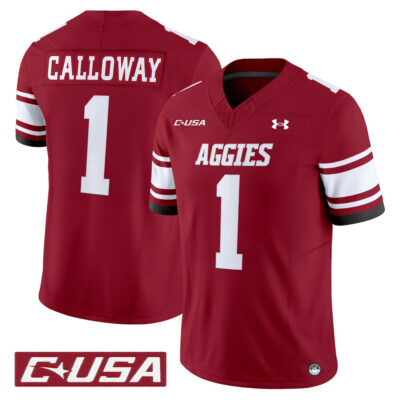New Mexico State Aggies 2025 Vapor Limited Jersey - Crimson Kadarius Calloway