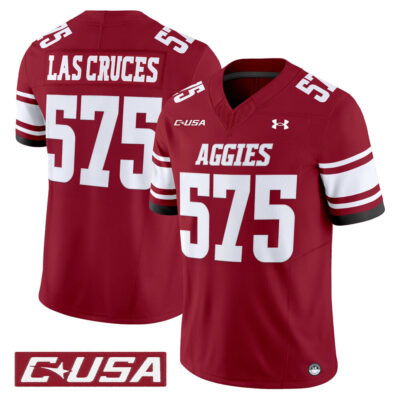 New Mexico State Aggies 2025 Vapor Limited Jersey - Crimson Las Cruces 575