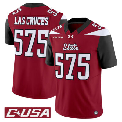 New Mexico State Aggies 2025 Vapor Limited Jersey - Crimson Limited Las Cruces 575