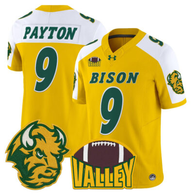 North Dakota State Bison 2025 Vapor Limited Jersey - Gold Alternate Cole Payton