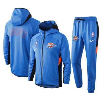 Oklahoma City Thunder Hooded Tracksuit Set - Blue
