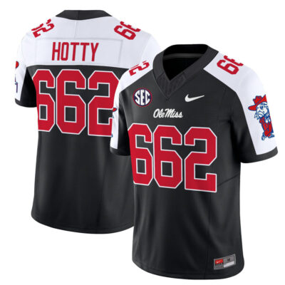 Ole Miss Rebels 2025 Vapor Limited Jersey - Black Alternate Hotty 662