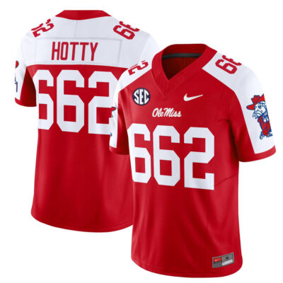 Ole Miss Rebels 2025 Vapor Limited Jersey - Red Alternate Hotty 662