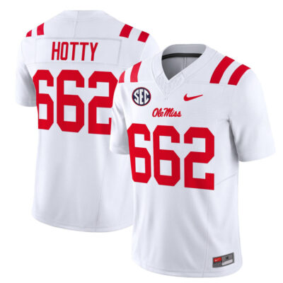 Ole Miss Rebels 2025 Vapor Limited Jersey - White Hotty 662