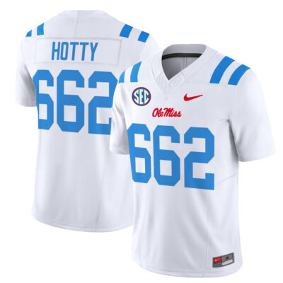 Ole Miss Rebels 2025 Vapor Limited Jersey - White Limited Hotty 662
