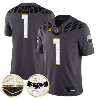 Oregon Ducks 'Shoe Duck' Honoring Phil Knight Vapor Limited Jersey - #1 Team