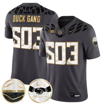 Oregon Ducks 'Shoe Duck' Honoring Phil Knight Vapor Limited Jersey - Duck Gang 503
