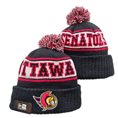 Ottawa Senators Cuffed Knit Hat with Pom