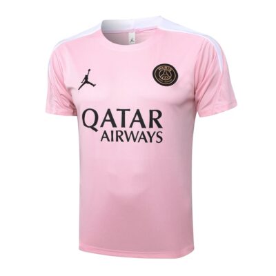 Alternative view of PSG 2024 2025 Light Pink Soccer Jersey Shorts Set