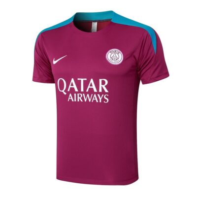 Alternative view of PSG 2024 2025 Pink Soccer Jersey Shorts Set