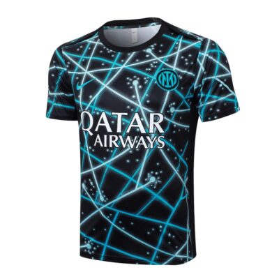 Alternative view of PSG 2025 2026 Black Sky Blue Soccer Jersey Shorts Set