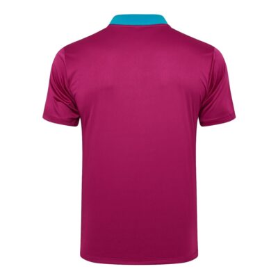 PSG Polo + Pants Training Tracksuit 2024 2025 Pink - Image 3