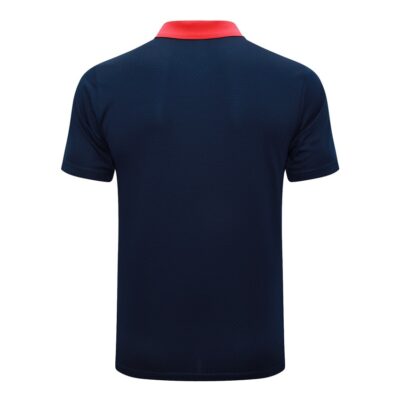 PSG Polo + Pants Training Tracksuit 2025 2026 Blue Red - Image 3