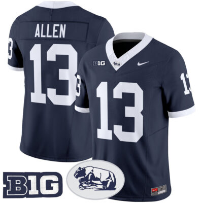 Penn State Nittany Lions Throwback Vapor Limited Jersey - Navy Kaytron Allen