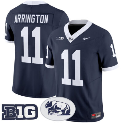 Penn State Nittany Lions Throwback Vapor Limited Jersey - Navy LaVar Arrington