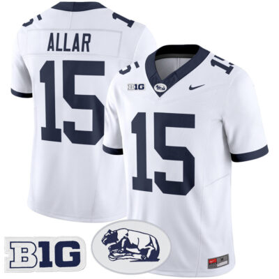 Penn State Nittany Lions Throwback Vapor Limited Jersey - White Drew Allar