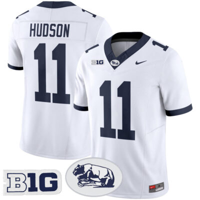 Penn State Nittany Lions Throwback Vapor Limited Jersey - White Kyron Hudson