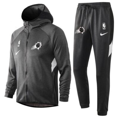 Phoenix Suns Hooded Tracksuit Set - Grey