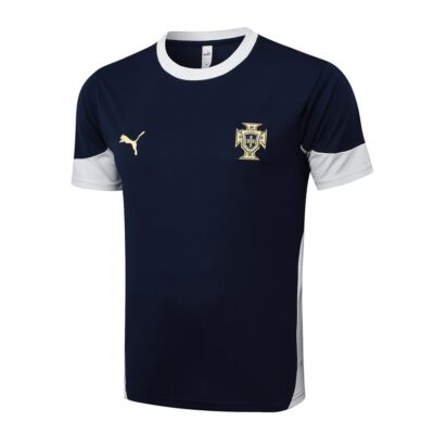Alternative view of Portugal 2024 2025 Dark Blue Soccer Jersey Shorts Set