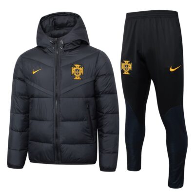 Portugal 24/25 Hooded Puffer Jacket Suit