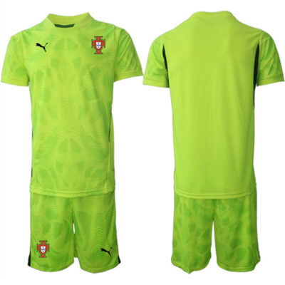 Portugal Team Blank 2025 Green Soccer Jersey Suit