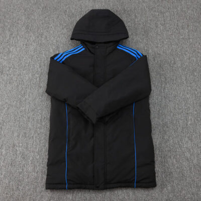 Alternative view of Real Madrid 2024-25 Training Stadium Parka Jacket