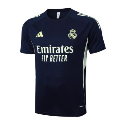 Alternative view of Real Madrid 2025 2026 Dark Blue Soccer Jersey Shorts Set