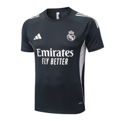 Alternative view of Real Madrid 2025 2026 Light Black Soccer Jersey Shorts Set
