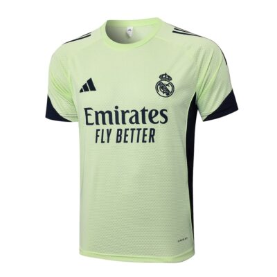 Alternative view of Real Madrid 2025 2026 Light Green Soccer Jersey Shorts Set