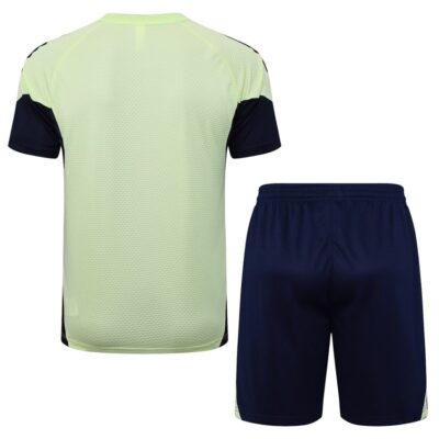 Real Madrid 2025 2026 Light Green Soccer Jersey Shorts Set - Image 4