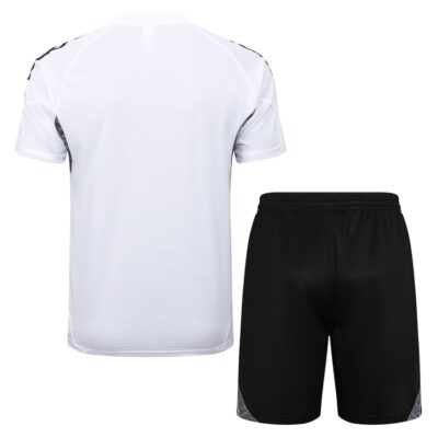 Real Madrid 2025 2026 Light White Soccer Jersey Shorts Set - Image 4