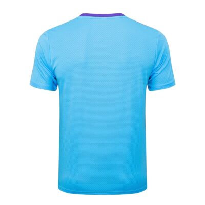 Real Madrid 2025 2026 Sky Blue Soccer Jersey Shorts Set - Image 3