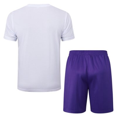 Real Madrid 2025 2026 White Purple Kit Shorts - Image 4