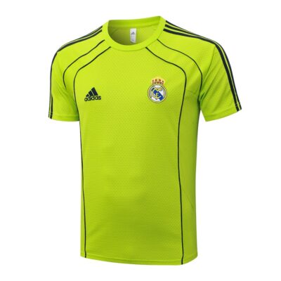 Alternative view of Real Madrid 2025 2026 Yellow Soccer Jersey Shorts Set