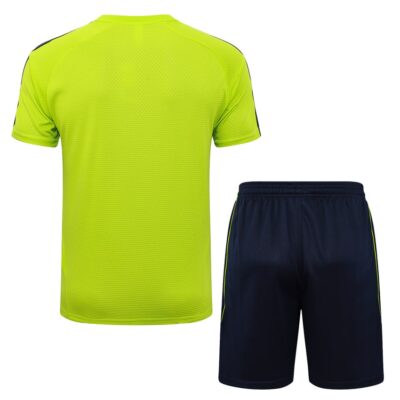 Real Madrid 2025 2026 Yellow Soccer Jersey Shorts Set - Image 4