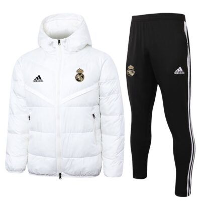Real Madrid 24/25 Hooded Puffer Jacket Suit